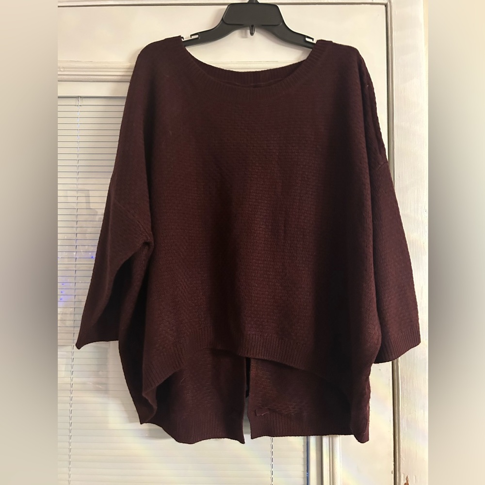 Sweater with  back detail